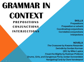 Grammar ii prepositions and conjunctions