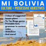 Mi Bolivia: Possessive adjectives and cultural reading in Spanish