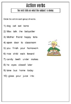 past present and future verbs worksheet teaching resources tpt