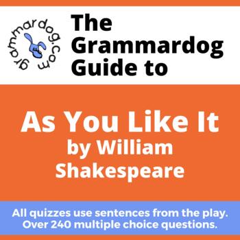 Preview of As You Like It by William Shakespeare - Grammar Quiz