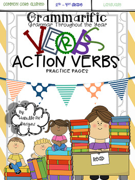 Preview of Grammarific: Action Verbs - Practice Pages