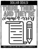 Grammatical Errors: There, Their, and They're