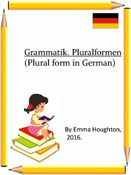 Preview of Grammatik Pluralformen. Plural form in German.