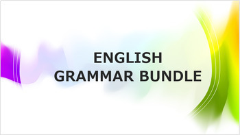 Preview of Grammer: Nouns, verbs, Adjectives, Phrases, Punctuation & more in this Bundle!