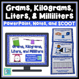 Metric Grams Kilograms Liters and Milliliters PowerPoint L