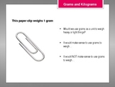 Grams and Kilograms Powerpoint
