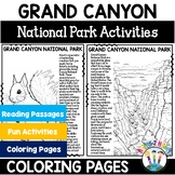 Grand Canyon National Park Unit With Coloring Pages Sheets