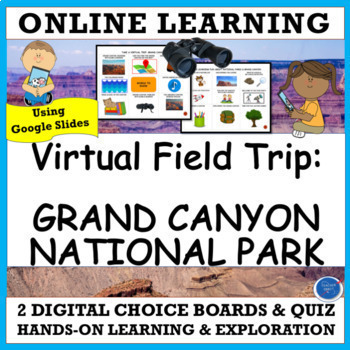 Preview of Grand Canyon National Park Virtual Field Trip | Rock Cycle Erosion Habitats