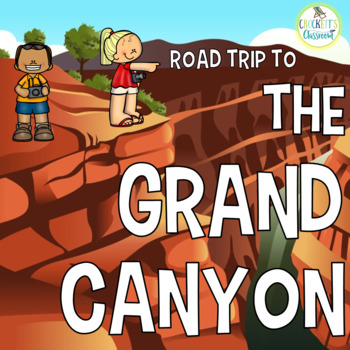 Preview of Grand Canyon Road Trip, Math Project Based Learning