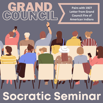 Preview of Grand Council Fire of American Indians - Socratic Seminar
