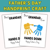 Grandad Father's Day Handprint Activity Printable Handprin