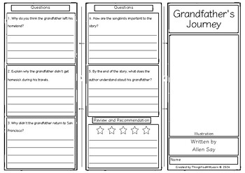 grandfather's journey questions