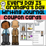 Grandpa's Day Worksheets, Writing Journal, Interviews, Cou