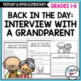 Grandparent's Day Interview and Writing Templates
