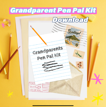 Preview of Grandparent Pen Pal Kit