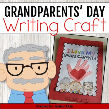 Preview of Grandparents Day Activities - Grandparents Day Writing and Craft Activity