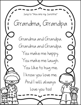 Grandparents Bundle by First Grade Roars | TPT