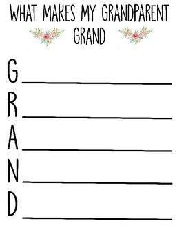 grandparents day poem template