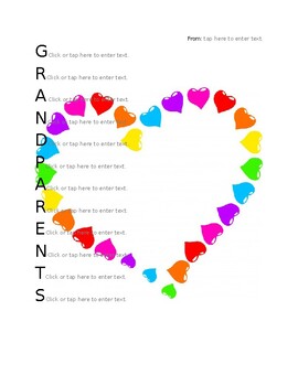Download Grandparents Day Acrostic Poem By Computer Lab Lessons And More Tpt