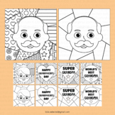 Grandparents Day Activities Pop Art Coloring Page Craft Pa