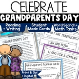 Grandparents Day Activities Writing Poem Craft Card Readin