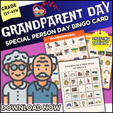 Grandparents Day Craft - Grandparents Day Bingo Cards Activities