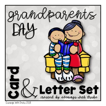 Download Grandparents Day English And Spanish Card Letter Set No Prep