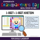 Grandparents Day First Grade Addition Facts Digital Math P