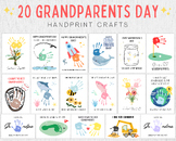 Grandparents Day Handprint, Grandparents Day Craft, Grandp