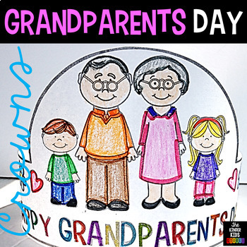 Preview of Grandparents Day Hats (Editable)