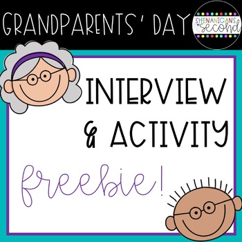 Preview of Grandparents' Day Interview {Freebie}