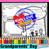 Grandparents' Day Poster Activity : Doodle Style Writing O