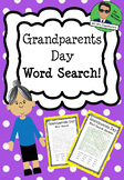Grandparents Day Word Search