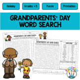 Grandparents Day Word Search Activity