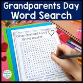 Grandparents Day Word Search Activity | Grandparent Day Wo