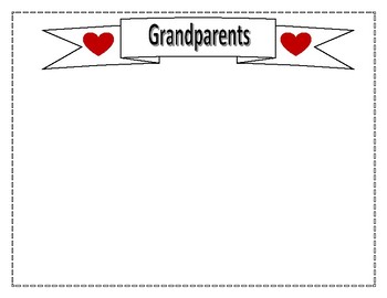 Preview of Grandparents Placemat/Frame/Collage