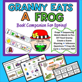 Old Lady Eats A Frog Spring Book Companion & Craft