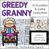 Granny Is Greedy - Articulation Activity and Game Companio
