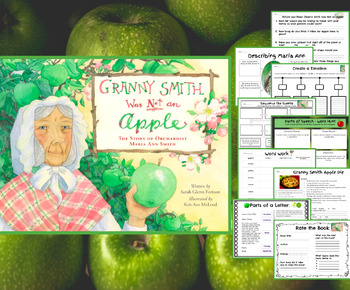 Preview of Granny Smith was Not an Apple - Book Companion - Sequencing, Vocal, Writing etc.