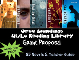 Grant Proposal: Orca Sounding Hi/Lo Library {85 novels wor
