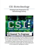 Grant: Winning Proposal for CSI: Biotechnology Project
