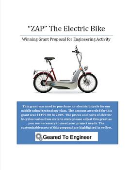 Preview of Grant: Winning Proposal for Electric Bicycle Engineering Project