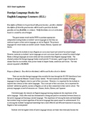 Grant for Foreign Language Books for ELL / ESOL Students