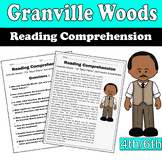 Granville Woods Reading Comprehension - Inventors Day (4th