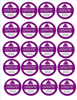 Preview of Grape Soda Badges