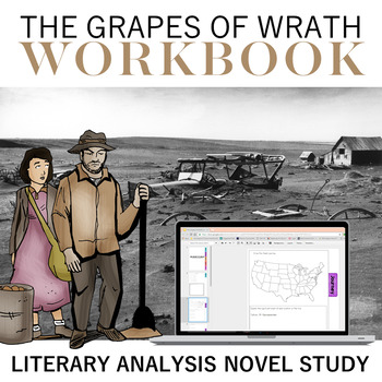 Preview of The Grapes of Wrath Workbook