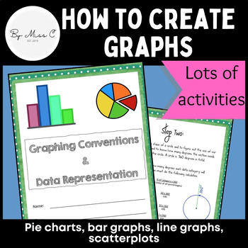 Preview of Guide to graphs: Pie charts, bar graphs, line graphs, scatterplots + activities