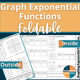 Graph Exponential Functions + Transformations Foldable Not