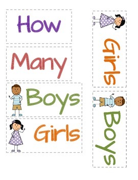 Preview of Graph: How Many Boys & Girls Are In Our Class?