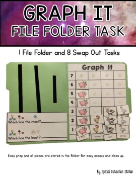 Preview of Graph It File Folder Task- Perfect for Work Tasks